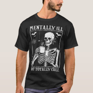 T-shirt Maladie mentale mais totalement froid Costume d'Ha
