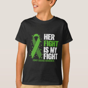 T-shirt Maladie Sa lutte Mon combat Défenseurs de la malad