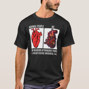 T-shirt Maladies cardiaques ouvertes Chirurgie fière Survi