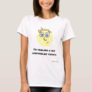 T-shirt Maladroit faites face à la pièce en t de
