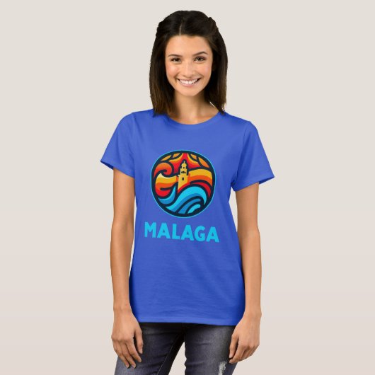 T-shirt Malaga 3 (Devant entier)