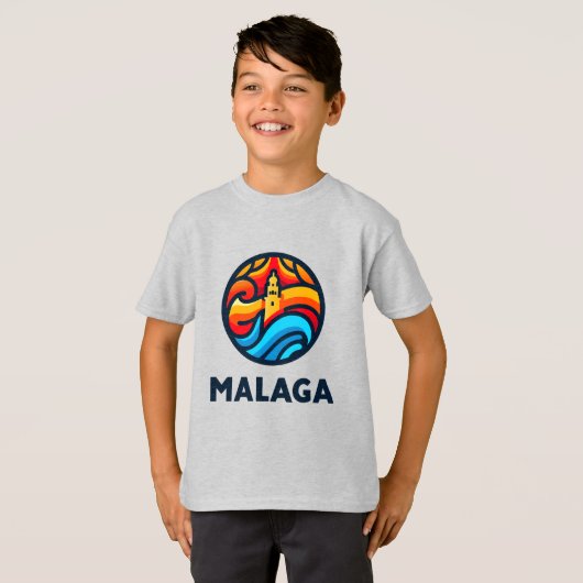 T-shirt Malaga 3 (Devant entier)