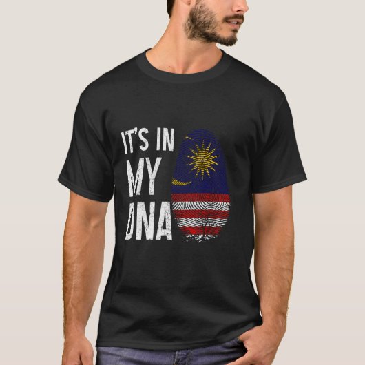 T-shirt Malaisie C'est dans mon ADN (Devant)
