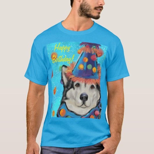 T-shirt Malamute d'Alaska (Devant)