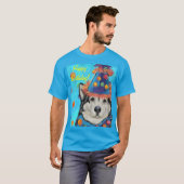 T-shirt Malamute d'Alaska (Devant entier)