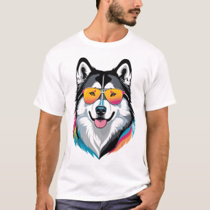 T-shirt Malamute d'Alaska
