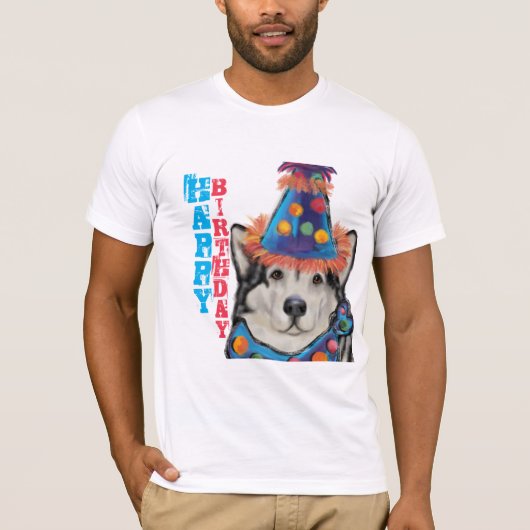 T-shirt Malamute d'Alaska (Devant)