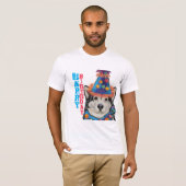 T-shirt Malamute d'Alaska (Devant entier)