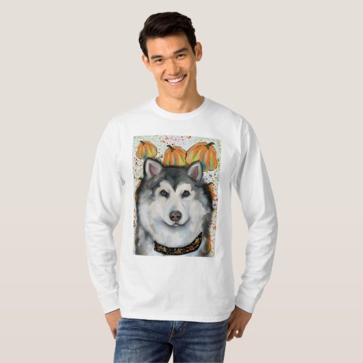 T-shirt Malamute d'Alaska (Devant entier)