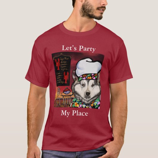 T-shirt Malamute d'Alaska             (Devant)
