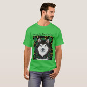 T-shirt Malamute d'Alaska (Devant entier)