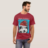 T-shirt Malamute d'Alaska (Devant entier)