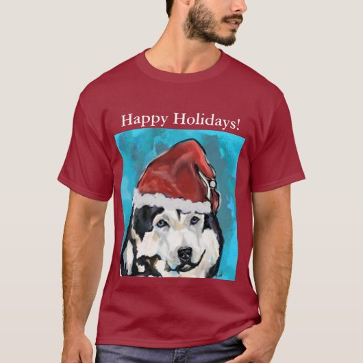 T-shirt Malamute d'Alaska (Devant)
