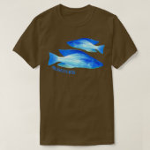 T-shirt Malawi Eye Biter Cichlid Compressiceps Aquarium Fi (Design devant)