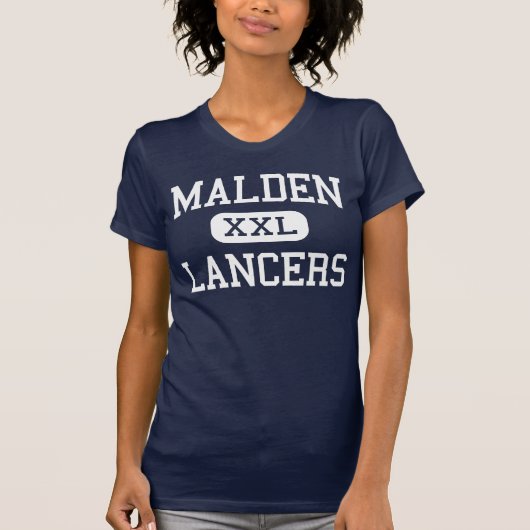 T-shirt Malden - Lancers - catholique - Malden le (Devant)