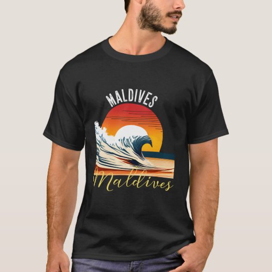 T-shirt Maldives (Devant)