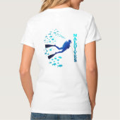 T-shirt Maldives bleues (Dos)