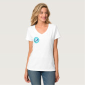 T-shirt Maldives bleues (Devant entier)
