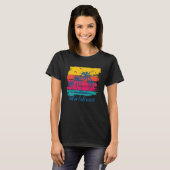 T-shirt Maldives  summer beach holiday destination (Devant entier)