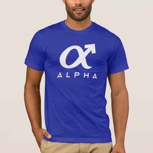 T-shirt Mâle alpha (Devant)
