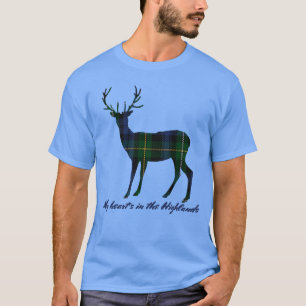 T-shirt Mâle de tartan de Campbell de citation de Robert