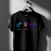 T-shirt Male Female Coder Symbol | Funny Programmer Gift