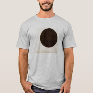 T-shirt Malevich, cercle noir