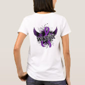 T-shirt Malformation de Chiari du guerrier 16 (Dos)