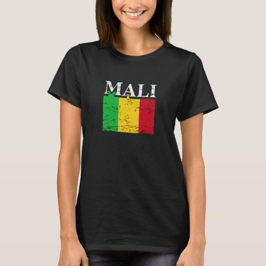T-shirt Mali African Pride and Heritage 1 (Devant)