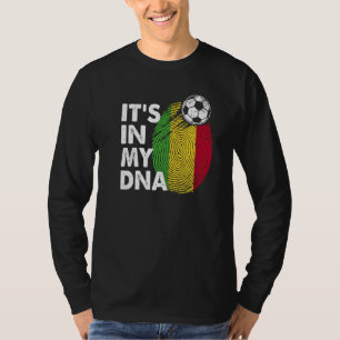 T-shirt Mali Dans Mon Dna Malian Flag Team Mali
