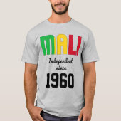 T-shirt Mali Fête de l'Indépendance (Devant)