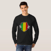 T-shirt Mali Flag (Devant entier)