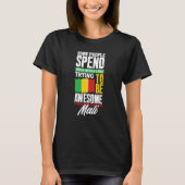 T-shirt Mali Mali Mali Mali Mali Drapeau (Devant)