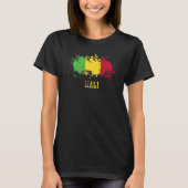 T-shirt Malian enthusiasts for Mali and Mali (Devant)