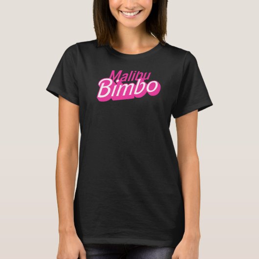 T-shirt Malibu Bimbo (Devant)