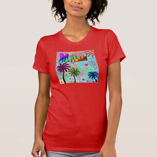T-shirt Malibu Vivid Romance (Devant)
