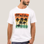 T-shirt Malibu Zuma Beach Tee ! (Devant)
