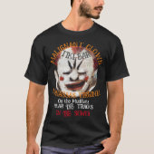 T-SHIRT MALIGNANT CLOWN TIKI BAR MANASSAS VIRGINIA (Devant)