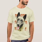 t-shirt malinois (Devant)