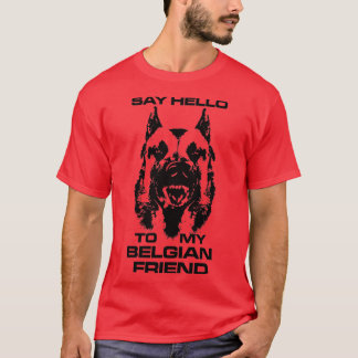 T-shirt Malinois Belgian shepherd Mechelaar   2