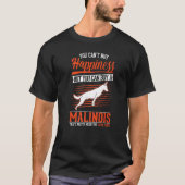 T-shirt Malinois du Bonheur (Devant)
