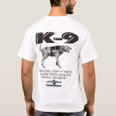 T-shirt Malinois LD219 (Dos)