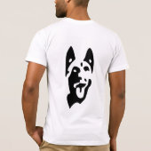 T-shirt malinois saut (Dos)