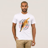 T-shirt malinois saut (Devant entier)