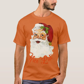 T-shirt Mall Père Noël Nice Liste no 1
