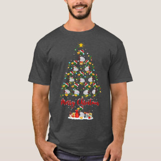 T-shirt Mallard Bird Lover Matching Père Noël Mallard Chri