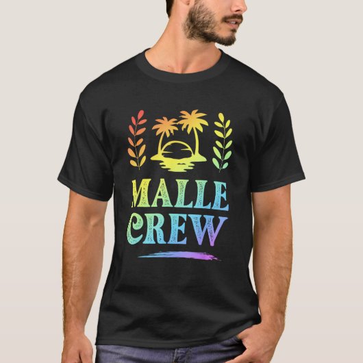 T-shirt Malle Crew Mallorca Holiday Saying (Devant)