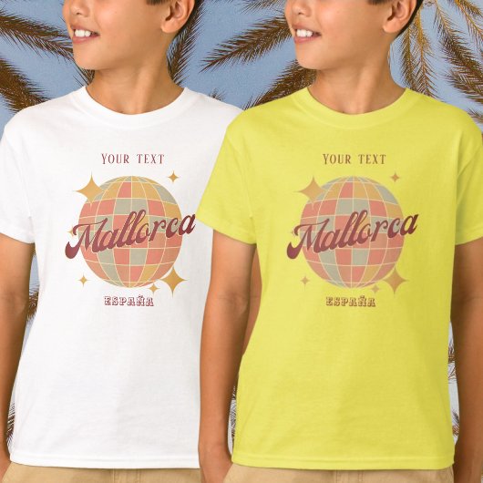 T-shirt Mallorca Mallorca Magaluf Espagne ado de vacances