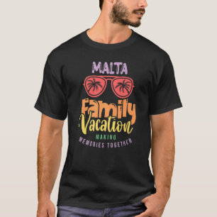 T-shirt Maltais Vacances Famille Correspondance