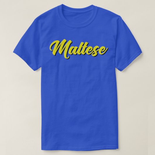 T-shirt Malte (Design devant)